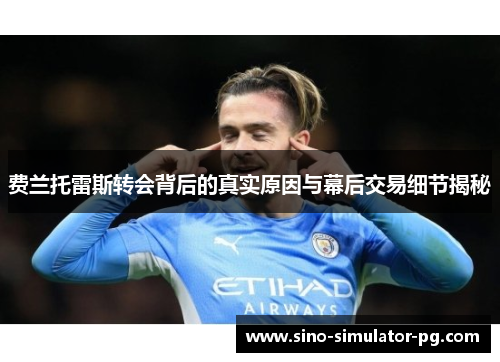 费兰托雷斯转会背后的真实原因与幕后交易细节揭秘 费兰托雷斯转会背后的真实原因与幕后交易细节揭秘